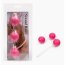 Bile Vaginale Kegel Lybaile "Sexy Balls" 24 cm - Roz - vedere frontala
