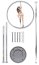 Bara Striptease Pipedream Fantasy "Dance Pole" 2,75 m - Argintiu##