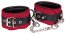 Catuse Picioare Piele ZADO "Wild Thing" - Rosu##