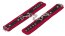 Catuse Picioare Piele ZADO "Wild Thing" - Rosu##