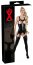 Corset Topless Latex  - Negru - dimensiuni complete