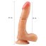 21 cm Dildo Realistic Poem - detaliu design