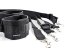 Sistem Imobilizare Pipedream "Fetish Fantasy Series Cuffs & Tether Set" Negru##