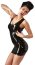 Rochie Latex Negru Desire - culoare si material