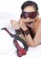 Set Bondage Play Hard "Red Leopard" - Rosu##