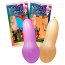 Baloane Colorate Forma Penis Lovetoy 8 Bucati - dimensiuni complete