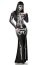 Costum Skeleton Lady Mask Paradise# - detaliu design