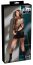 Fusta Scurta Latex Look Black Level - Negru
