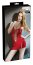 Rochie Latex Look Black Level - Rosu - accesorii incluse