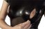Overall Latex Kiara Cotelli Collection - Negru - dimensiuni complete