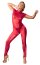 Salopeta Overall Latex - Rosu