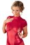 Salopeta Overall Latex - Rosu