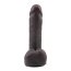 Dildo Fashion Dude- 7.9 Inch Cock Brown - culoare si material