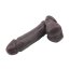 Dildo Fashion Dude- 7.9 Inch Cock Brown - dimensiuni complete