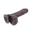 Dildo Fashion Dude- 7.9 Inch Cock Brown - vedere laterala