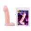 Dildo Anal Baile " Slick Pleasure" 11 cm - Natural - vedere frontala