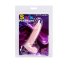 Dildo Anal Baile " Slick Pleasure" 11 cm - Natural - detaliu finisaj