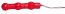 Vibrator Anal Gonflabil Rosu Unisex Bad Kitty - culoare si material