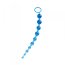Bile Anale Toyz4Lovers "Erotica Blue" 26 cm - Albastru - vedere frontala