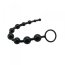 Bile Anale Toyz4Lovers "Erotica Black" 26 cm - Negru - culoare si material