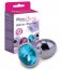 Plug Anal Metal RelaXxxx Silver Blue M - culoare si material