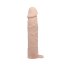 Prelungitor Penis Pretty Love »Penis Sleeve« 18 cm - Natural - accesorii incluse