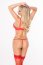 Set Lenjerie Intima Sexy Janet Softline - Rosu - vedere laterala