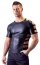 Tricou Negru Barbati Neopren Look - vedere frontala