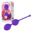 Bile Vaginale, Kegel Balls, Silicon U-Tone, Purple, 3,5cm - vedere frontala
