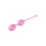 Bile Vaginale, Kegel Balls, Silicon U-Tone, Roz, 3,5cm - detaliu design