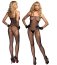 Catsuit Decupat Leg Avenue - Negru