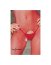 Bodystocking Rosu Decupat, Leg Avenue S-L 40-46# - vedere spate