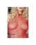 Bodystocking Rosu Decupat, Leg Avenue S-L 40-46# - detaliu ambalaj