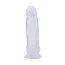 Dildo Transparent Chisa Novelties "Hi-Rubber" 19,5cm - detaliu design