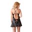 Neglije Satin Cottelli Collection - Negru - culoare si material