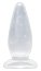 Dildo Anal Crystal Clear Medium Plug - detaliu design
