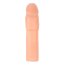Prelungitor Penis Chisa Novelties »Real Feel Sleeve« 17cm - Natural - vedere frontala