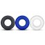 Set 3 Inele Penis Lovetoy »Power Plus X Donut« 3 cm - culoare si material