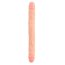 Dildo Dublu Chisa Novelties "Ballsy Super Cock" 32,5 cm - Natural##