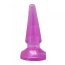 Butt Anal Toyz4Lovers "Jelly Plug" 10,2 cm - Violet - dimensiuni complete