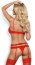 Lenjerie Intima Obsessive Set Heartina - Rosu