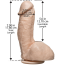 Dildo Doc Johnson "Squirting Cock" 18,8 cm - Natural##