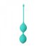 Bile Vaginale See You In Bloom Duo Balls 29 mm Verde - vedere frontala