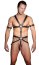 Body Piele Barbati ZADO Harness Bondage S-M - culoare si material