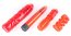 Set Deluxe Pipedream Extreme »Kinki Collection« 9 piese - Rosu - vedere laterala