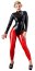 Pantaloni Latex Rosii pentru Femei - vedere laterala