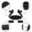 Sistem Imobilizare Piperdream »Position Master With Cuffs« Negru