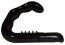 Vibrator NMC »Ebony Prostate« 13,5 cm - Negru