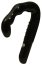 Vibrator NMC »Ebony Prostate« 13,5 cm - Negru