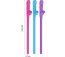 Set Paie de Baut Lovetoy "Willy Straws" 9 Bucati##